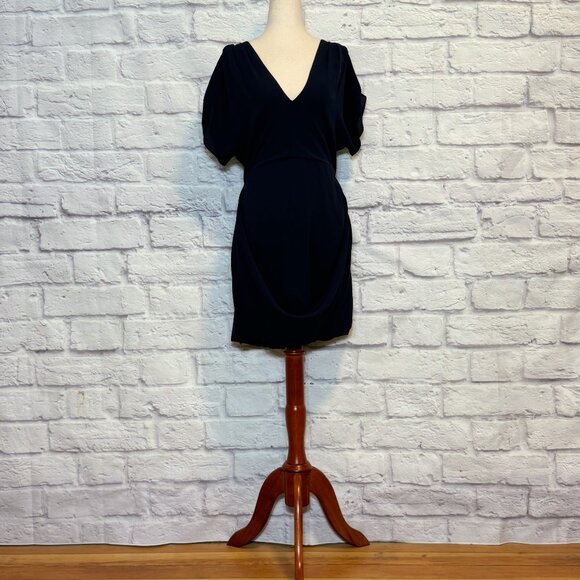 Max Azria Navy Blue Bubble Dress - Picture 1 of 4